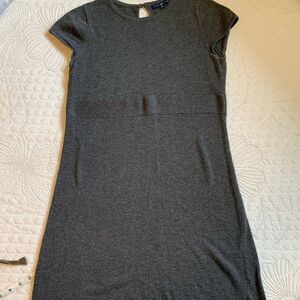 GAP Wool-Blend Short-Sleeve Empire-Waist Sweater Dress Medium